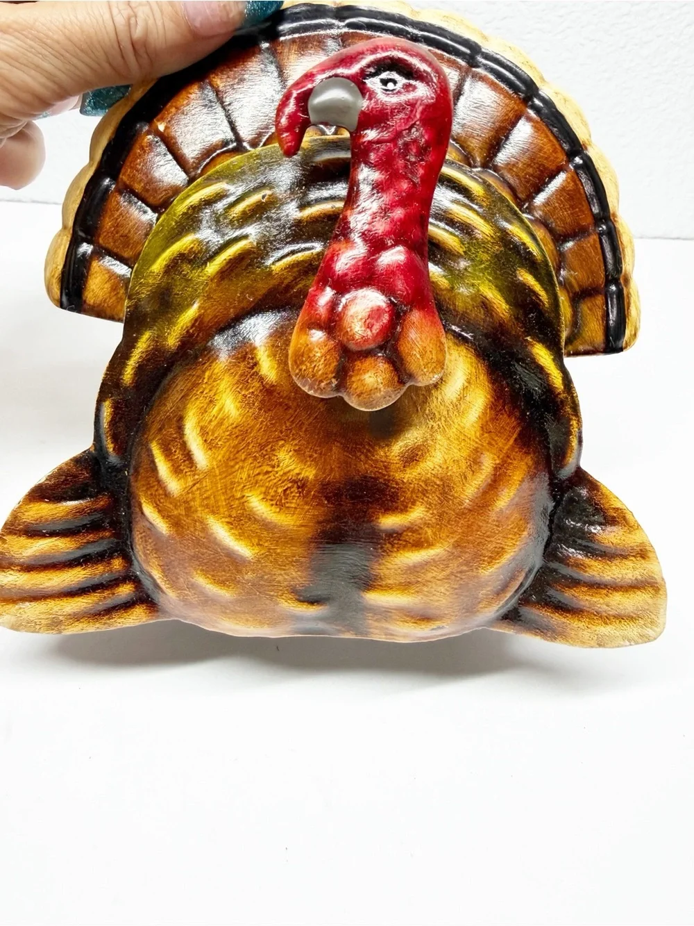 Pier 1 Metal Turkey Napkin Holder